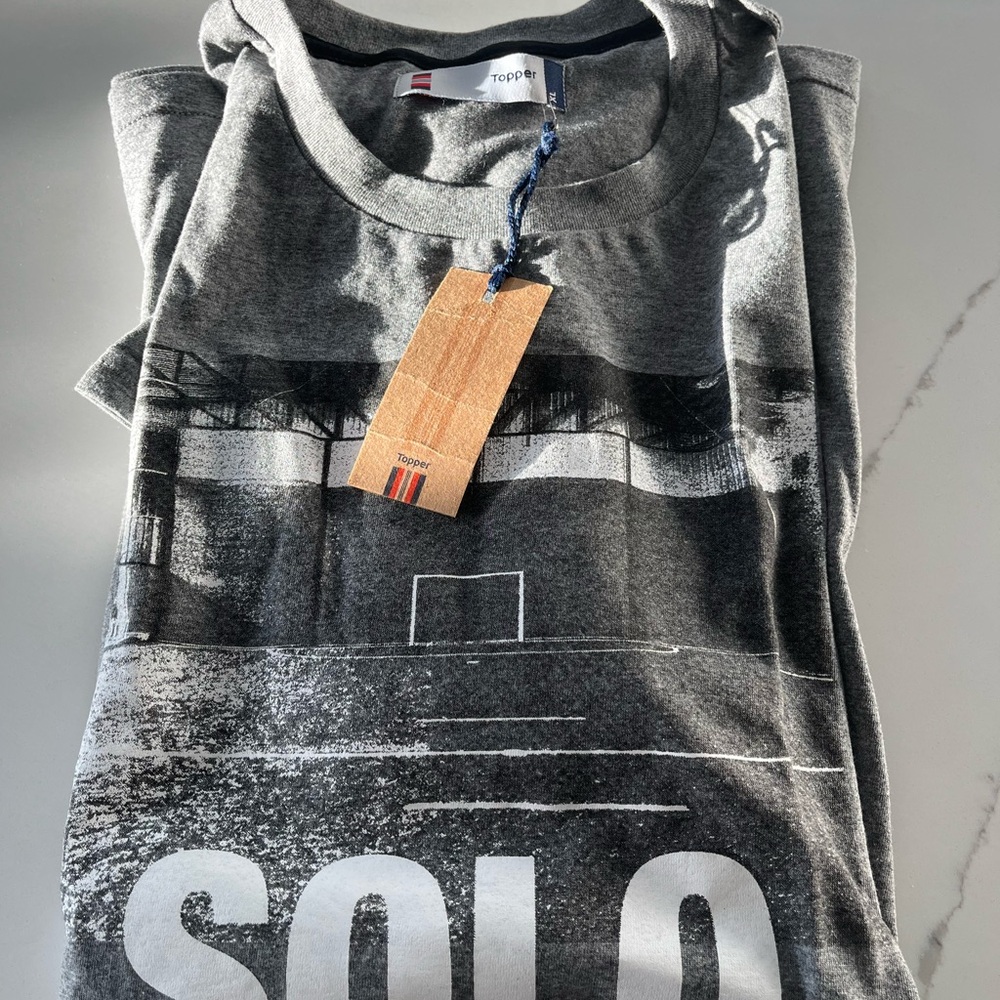 Gray Graphic T-Shirt